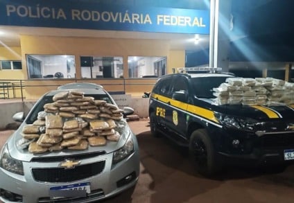 A droga seria levada a São Paulo - Foto: PRF