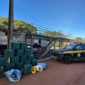 Apreensão de 676kg de cocaína em Miranda foi uma das maiores do país neste 1º semestre - Foto: Reprodução/PRF