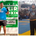 Daniel Guimarães competiu na categoria acima de 94 kg - Foto: Divulgação/Prefeitura de CG