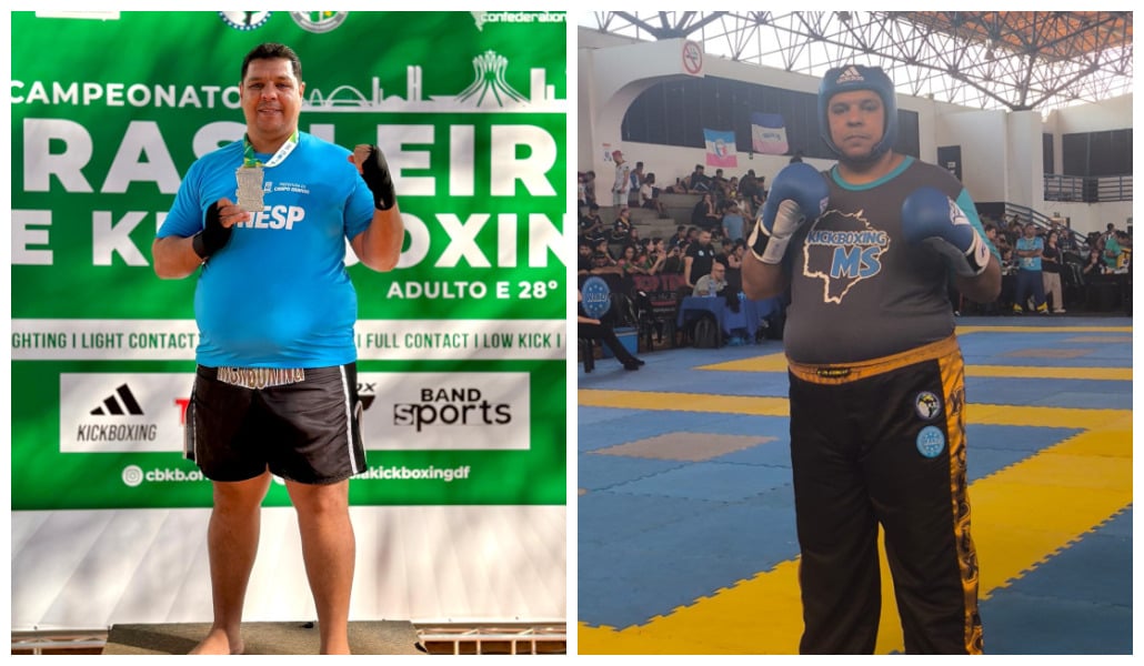 Daniel Guimarães competiu na categoria acima de 94 kg - Foto: Divulgação/Prefeitura de CG Daniel Guimarães competiu na categoria acima de 94 kg - Foto: Divulgação/Prefeitura de CG