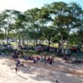 Área recebeu melhorias com rampa de acesso à barcos e praia de areia