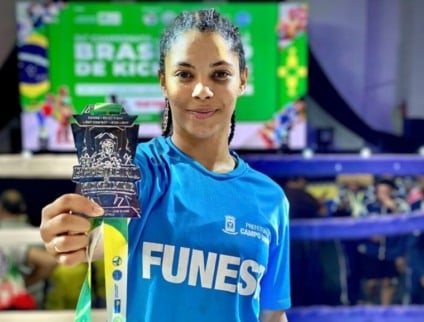 Atleta conquistou prata na competição - Foto: Arquivo Pessoal