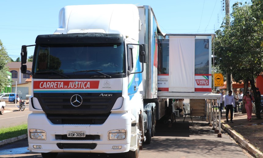 Ao todo, foram realizados 2.080 atendimentos gratuitos pela Carreta da Justiça - Foto: Reprodução/ TJMS