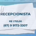 TVC Emprego: confira salários e requisitos para vagas abertas em Três Lagoas nesta quarta-feira