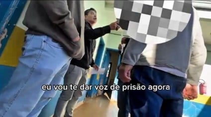Discussão acontece na tarde desta quinta-feira (3), na Unidade de Saúde de Indápolis, distrito de Dourados./ Foto: Reprodução/Redes Sociais