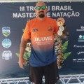 Atleta três-lagoense conquista 3 medalhas no Troféu Brasil Master de Natação em Campo Grande