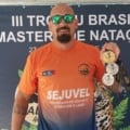 Atleta três-lagoense conquista 3 medalhas no Troféu Brasil Master de Natação em Campo Grande