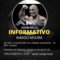 Corpo do fisiculturista Amado Moura será velado nesta sexta-feira em Três Lagoas