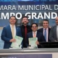 LDO foi aprovada em duas sessões nesta quinta-feira - Foto: Reprodução/Câmara Municipal de CG