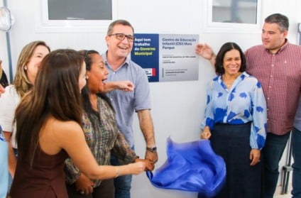 Três Lagoas inaugura CEI Mais Parque e anuncia matrículas abertas na unidade