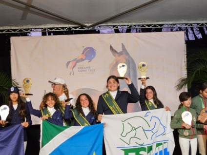Único título de campeonato foi registrado na série 80 cm - Foto: Reprodução/ Assessoria
