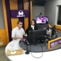Prefeito Cassiano Maia nos estúdios da Massa FM Três Lagoas - Foto:  Isabelle Rancan/Portal RCN67