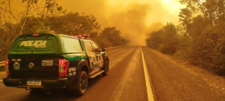 Mais de R$ 10,2 mi em multas devido ao uso irregular do fogo foram aplicados em 2024 - Foto: Reprodução/PMA