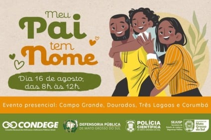 Mutirão garante reconhecimento de paternidade com exame de DNA gratuito em Mato Grosso do Sul