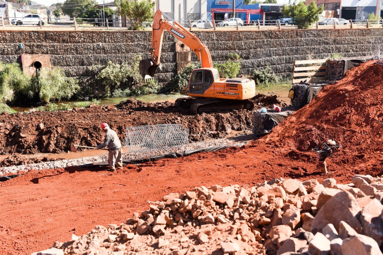 Obras devem seguir até fevereiro dpo próximo ano - Foto: Reprodução/ Prefeitura de CG