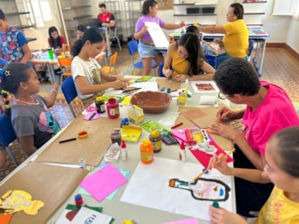 Os pais ou responsáveis devem acompanhar as crianças durante todas as atividades - Foto: Prefeitura de Campo Grande
