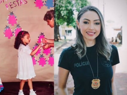 Da infância nas escolas públicas para a Polícia Civil, advocacia, plataformas digitais e auditórios do Brasil - Foto: Rede Social Priscila Guimarães