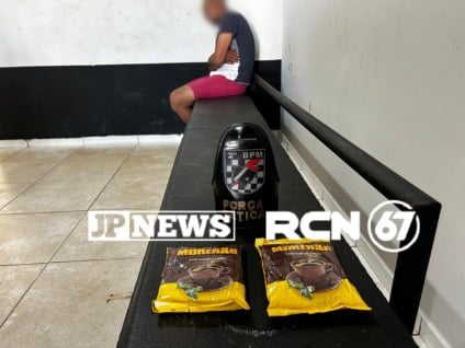 Homem é detido após furtar pacotes de café em Três Lagoas