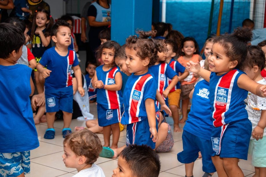 Atualmente, Três Lagoas conta com 3.594 alunos matriculados nas 22 unidades da Rede Municipal dedicadas à educação infantil na etapa creche (0 a 3 anos). Foto: Divulgação.