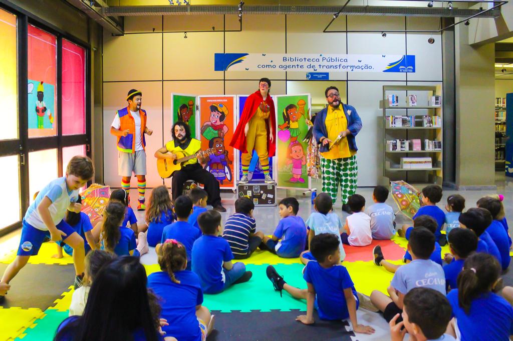 Apresentação ocorre às 14h e é voltada para o público infantil - Foto: Ricardo Gomes/Fundação de Cultura de MS