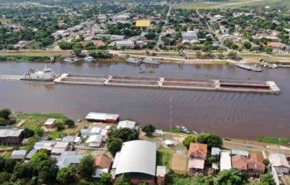 A recuperação parcial dos níveis do Rio Paraguai foi fundamental para o alto desempenho - Foto: Reprodução Semadesc