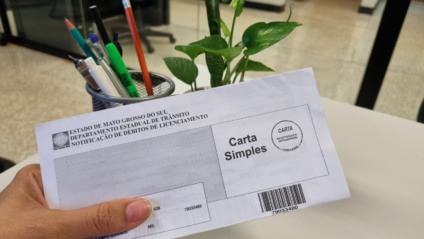 Proprietários de veículos com placas finais 7 a 0 deverão emitir o documento por canais digitais ou nas agências do órgão - Foto: Divulgação/Detran-MS