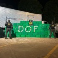 Droga saiu de Ponta Porã e seria levada até Campo Grande - Foto: Divulgação/DOF