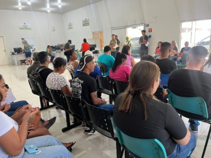 Agência da Casa do Trabalhador, em Aparecida do Taboado (Foto: Anamélia Rosa/DICOM)