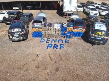 Ações resultaram em prejuízo estimado de R$ 12 milhões ao tráfico de drogas no Estado - Foto: Divulgação/Polícia Civil de MS