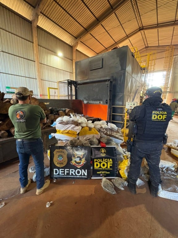 Entorpecentes foram apreendidos em operações de combate ao tráfico na região de fronteira - Foto: Divulgação/PCMS