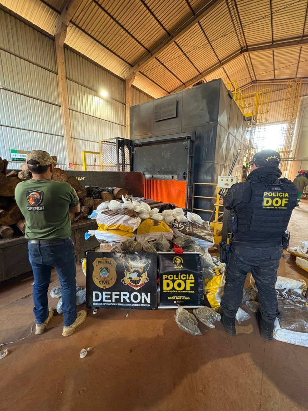 Entorpecentes foram apreendidos em operações de combate ao tráfico na região de fronteira - Foto: Divulgação/PCMS Entorpecentes foram apreendidos em operações de combate ao tráfico na região de fronteira - Foto: Divulgação/PCMS