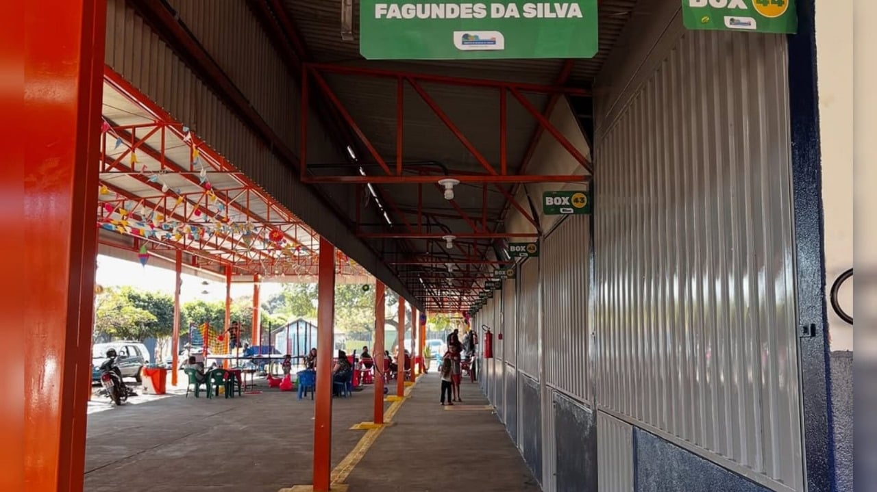 Feira do Produtor recebeu melhorias significativas (Foto: Daniel Silva/DICOM)