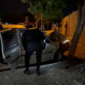 Supostamente alcoolizado, motorista bate em muro e acaba socorrido pelo Samu