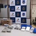 Apreensão de drogas por correios realzada pela Guarda Civil Metropolitana - Foto: Reprodução/GCM