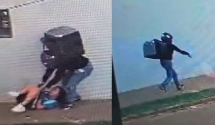 A mulher abordou duas crianças que estavam a caminho da escola - Foto: Polícia Civil