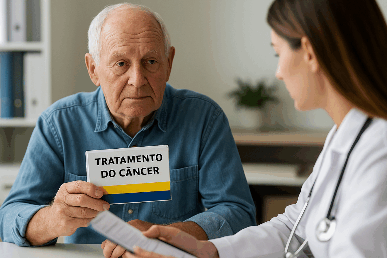 Justiça garantiu medicamento de alto custo para idoso com câncer em Campo Grande após ação da Defensoria