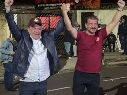 Vander Loubet e Pedro Kemp são eleitos para dirigir diretórios do PT em MS - Foto: Reprodução/ Assessoria