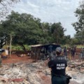 Detido pela polícia, acusado foi encaminhado à DAM (Delegacia de Atendimento à Mulher). (Foto: Divulgação/PM)