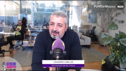 Leandro é o primeiro sorteado da nova promoção / Foto: Rádio Massa FM