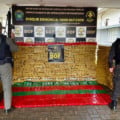 Policiais apreenderam 2,2 toneladas de drogas. A carga foi avaliada em R$ 4,4 milhões. (Divulgação/DOF)