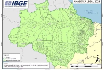Documento oficial trocou siglas de Mato Grosso do Sul e Mato Grosso - Foto: Reprodução/IBGE