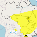 De acordo com o Guia Clima da Embrapa, já são 36 dias consecutivos sem registro de chuva em Dourados. (Reprodução)
