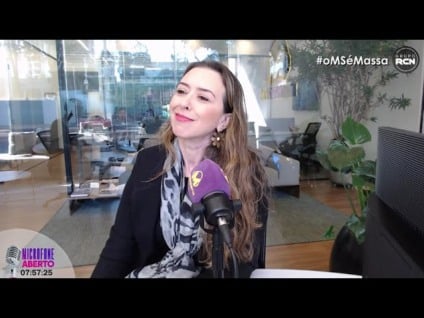 Mirtes Moreno é assessora de desenvolvimento do cooperativismo do Sicredi / Foto: Rádio Massa FM Dourados