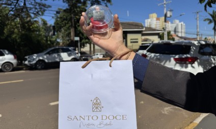 Morango do Amor é a novidade da Confeitaria Santo Doce - Foto: Fernando de Carvalho/Portal RCN67