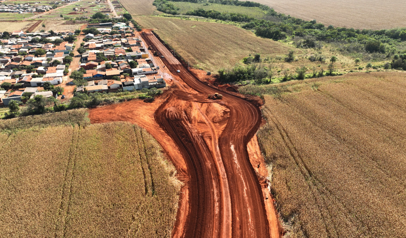 Prolongamento da avenida Filinto Muller já alcança 38% e deve reorganizar o trânsito de Maracaju Prolongamento da avenida Filinto Muller já alcança 38% e deve reorganizar o trânsito de Maracaju