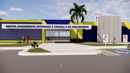 Espaço vai ser construído em frente à Casa da Mulher Brasileira (Arte: Reprodução/ Governo de MS