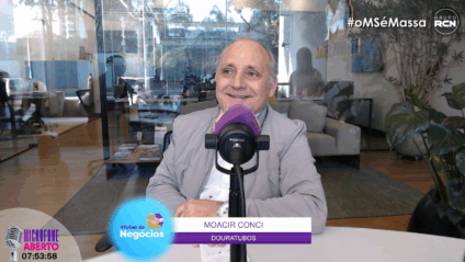 Moacir Conci fala sobre os 30 anos de sucesso da Douratubos / Foto: Rádio Massa FM Dourados