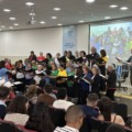 Uma das atividades ofertadas pelo Unapi é o coral - Foto: Reprodução/ UFMS