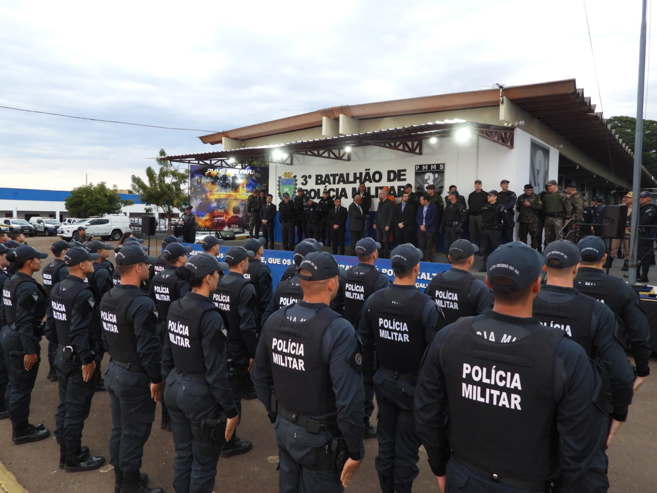 Solenidade aconteceu nesta segunda-feira, em Dourados / Foto: PM/Divulgação