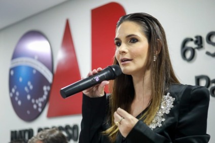 Daniela Carósio, presidente da 6° Subseção da OAB/MS - Foto/Rede Social
